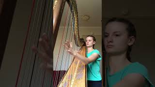 An American in Paris Rhapsody in Blue by Gershwin Harp [upl. by Yeltnarb982]