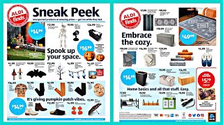 ALDI SNEAK PEEK 9252024  1012024 [upl. by Nilak18]