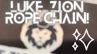 BEST MENS CHAIN Luke Zion 3mm rope [upl. by Johiah]