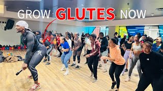 BEST workout for GLUTES LEGS amp Core by THE KING OF SQUART ​⁠ ​⁠ 🇿🇦 nyawolomshini21 AeroFitSA [upl. by Naujyt]