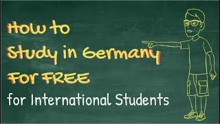 How to Study in Germany for Free  Germany for International Students in 2021 [upl. by Aniarrol491]