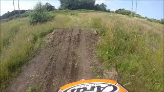 1 Lap Helsingborg Väla endurobana KTM 350 excf [upl. by Lledualc775]