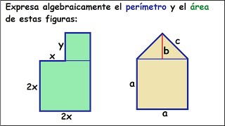 Expresiones Algebraicas Área y Perímetro [upl. by Raila]