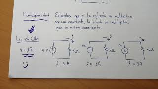 Circuitos  Linealidad y Superposición Explicación 1 [upl. by Eelnayr730]