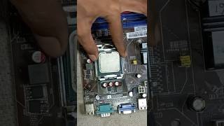 Zebion motherboard processor install shorts short shortvideo shortsfeed shortsviral [upl. by Etteneg]