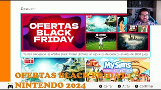 OFERTAS BLACK FRIDAY 2024 NINTENDO SWITCH OFERTAS DIGITALES POR PARTE DE NINTENDO [upl. by Anella610]