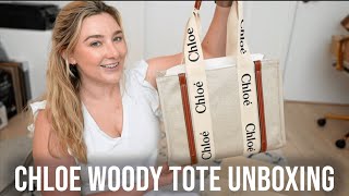 Chloe Woody Unboxing  Chloe Luxury Tote Unboxing [upl. by Chandos]