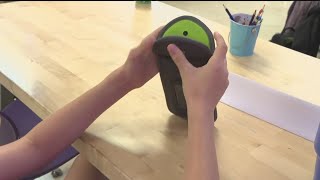 Marietta City Schools collaborating to study impact of cellphone pouch initiative [upl. by Yornoc317]