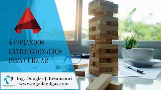 4 Comandos Extraordinarios para cubicar en AutoCAD [upl. by Portingale290]