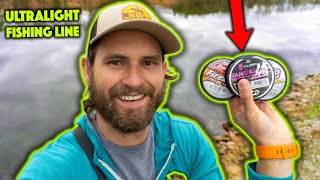 What LINE Should You Use For ULTRALIGHT FISHING [upl. by Dnalloh675]