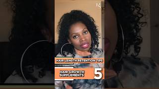 Hair Length Retention Tip 5 Hair Growth Supplements haircare hairlosstreatment [upl. by Craggie432]