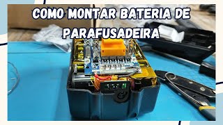 Como montar bateria de parafusadeira  EP501 [upl. by Langham]