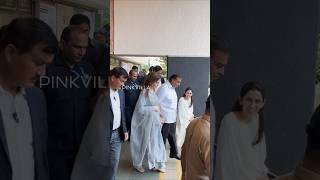 Ambani Family at Ratan Tatas Antim Darshan 🥺 Mukesh Ambani Nita Ambani shorts ratantata ambani [upl. by Eseryt]