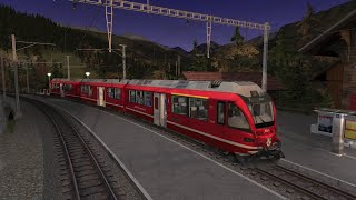 TS2022 Arosa Line Chur to Arosa Timelapse [upl. by Catherine]