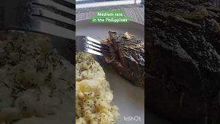 DELICIOUS AUSTRALIAN STEAK retiringinparadise steak meat ribeyesteak shorts [upl. by Oscar]