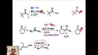 Reactions of Enols and Enolates Aldol Reactions  LTQ 81 Spring 2024 [upl. by Reffineg109]