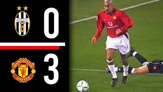 Juventus v Manchester United  UCL  HIGHLIGHTS  On This Day  20022003 [upl. by Pickens414]