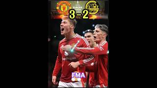 Man Utd vs BodoGlimt 32 Highlights amp GoalsHøjlund Goal🔥🤩shorts football viralvideo trending [upl. by Nairot666]