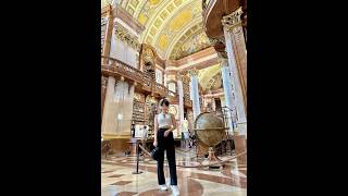 Österreichische Nationalbibliothek shorts short art travel beautiful vlog fun love reels [upl. by Lleneg]