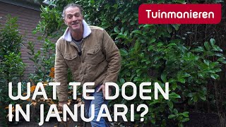 Wat te doen in Januari in de tuin  Tuinieren  Tuinmanieren [upl. by Modesta]