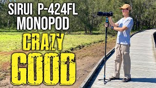 This Monopod Is CRAZY Good  Sirui P424FL Review [upl. by Van]