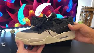 First Early Looks Air Jordan 4 RM Black Light Bone  New Release 2024  Unbox and Review [upl. by Ennagroeg]