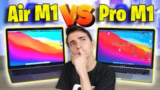 MacBook Pro M1 vs MacBook Air M1 Qual é melhor Qual comprar COMPARATIVO [upl. by Nahtannoj]