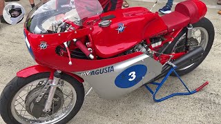 MV Agusta 350  6 cylinder prototype from the late 60s Alive and loud [upl. by Chilton]