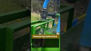 Dewatering hydrocyclone [upl. by Afatsom]