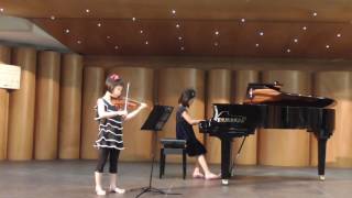 Violin Concertino in G major No1 Twilight Concertino composed by Philina Zhang 9 yr [upl. by Hoye]