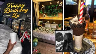 Miami Birthday Vlog  Surprise Massage For Wife on 34th FL Room BalconyJR’s Printing PressTacology [upl. by Hagep]