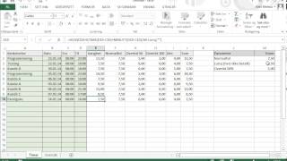 Excel på norsk Timeliste timeregistrering i Excel [upl. by Meilen880]