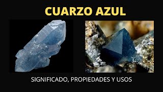 💎 Cuarzo Azul ¿Para qué sirve Propiedades y Características [upl. by Blau]