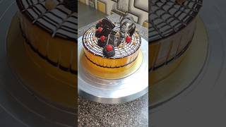 birthday cake  multi colour cake  half kg cake design  beautiful Butterscotch cake shorts cake [upl. by Kuska]