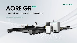 GR Ground rail Sheet Fiber Laser Cutting Machine [upl. by Eralc831]