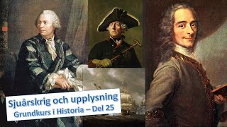 Upplysningen och Sjuårskriget  Grundkurs i historia 1ab  Del 25 [upl. by Maritsa602]