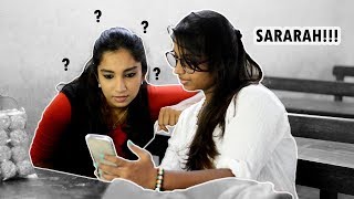 Sarahah Atrocities  Pori Urundai  Tamil Concept [upl. by Littman]