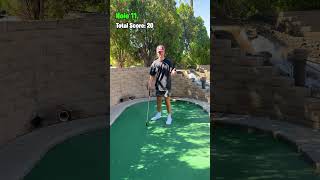 Setting A Mini Golf Course Record Holes 1012 [upl. by Eppesuig250]