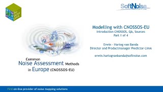 Webinar Modelling with CNOSSOS part 1 6 May 2021 [upl. by Yeltnerb]