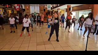 Shackles Line Dance Praise and worship line dance class [upl. by Magavern]