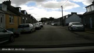 Dashcam through Dalbeattie Dumfries amp Galloway 2014 [upl. by Dene]