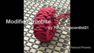 The Modified Trilobite Paracord Bracelet design by PinoyParacordist21 6Strand without buckle [upl. by Ferrand]