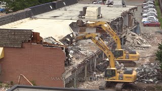 Fuddruckers Demolition Part 1 Rockville [upl. by Ahsikin]