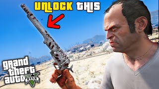 GTA 5  Secret Navy Revolver Location in Single PlayerKill the Mystery Slasher to Unlock [upl. by Roselba]