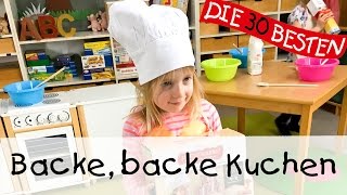 👩🏼 Backe backe Kuchen  Singen Tanzen und Bewegen  Kinderlieder [upl. by Kendricks]