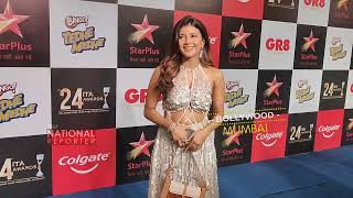 Yeh Rishta Kya Kehlata Hai Serial Actress Samridhi Shukla Looks Handsome At Red Carpet of ITA Award [upl. by Neerod599]