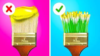 Inspiring Painting Hacks to Become a Real Artist [upl. by Ecile]