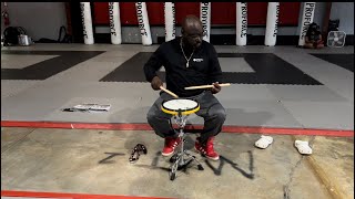 Learning to play snare drum with Atlanta Drum Academy [upl. by Lejeune]