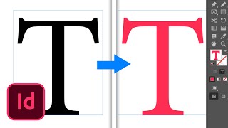 How to Change the Text Color in Adobe InDesign [upl. by Bentley]