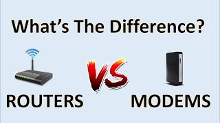 Computer Fundamentals  Routers VS Modems  What is the Difference Between a Router and a Modem PC [upl. by Ferdinana]